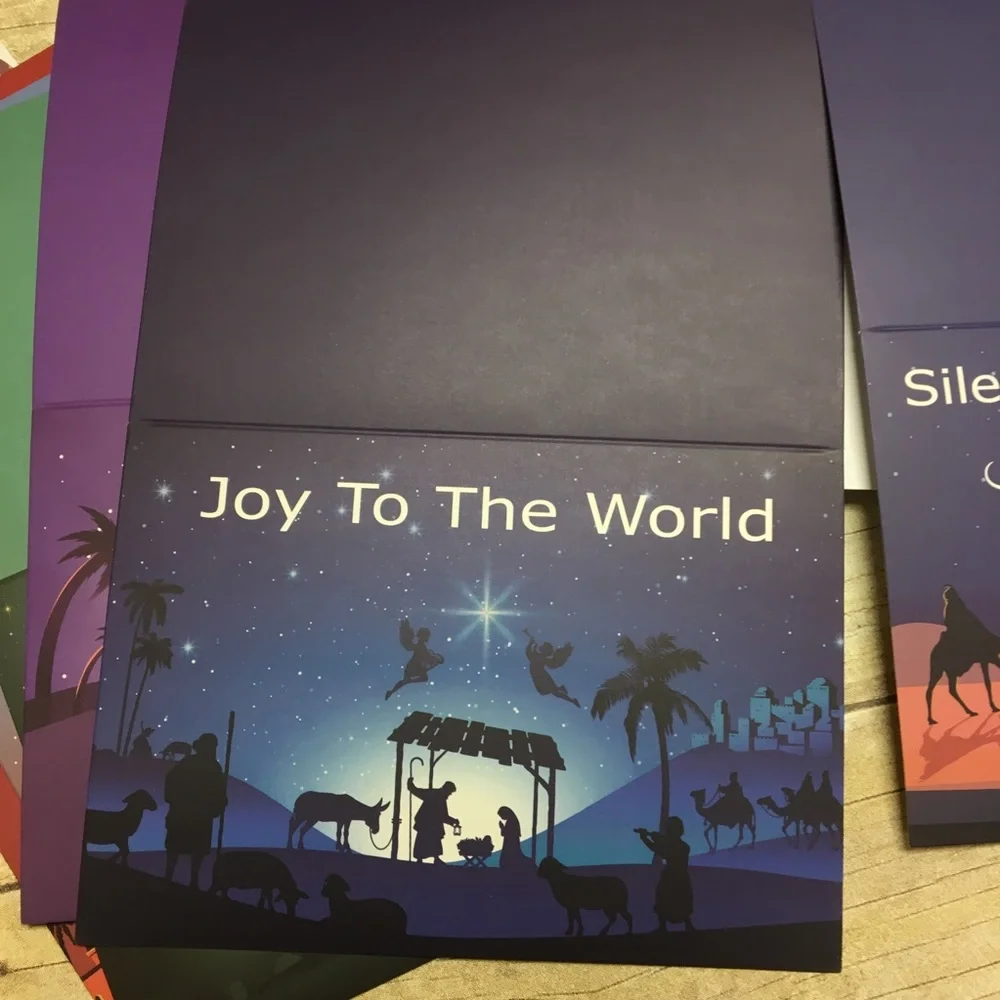 Christmas card Religious Set